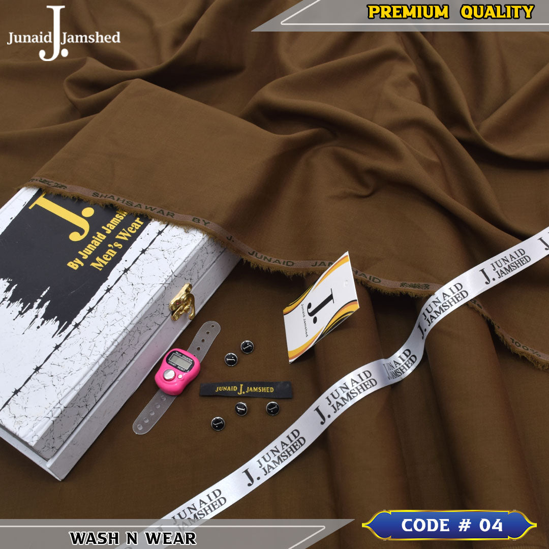 J. Premium Wash N Wear With Luxury Box & Bag ( COPPER )