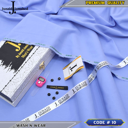 J. Premium Wash N Wear With Luxury Box & Bag  ( SKY PURPLE )