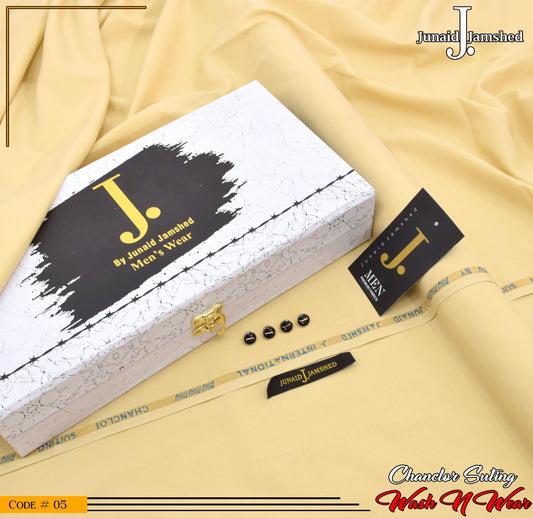 J. Premium Wash N Wear With Luxury Box & Bag  ( VANILA )