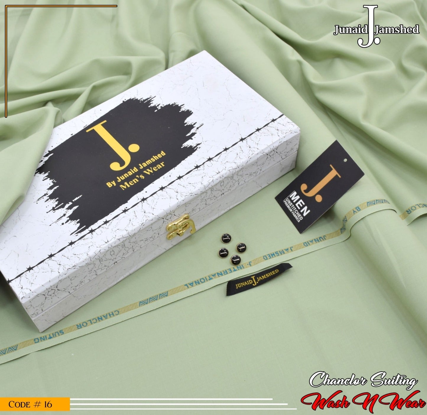 J. Elite Class 4 Season Wash N Wear With Luxury Box & Bag  ( PISTA )