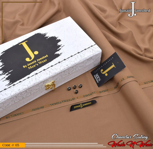 J. Elite Class 4 Season Wash N Wear With Luxury Box & Bag  ( WOODEN )