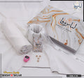 Libass e Wafa  Premium Wash n Wear With Luxury Box Packing ( Off White )