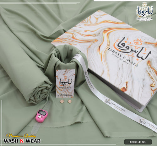 Libass e Wafa  Premium Wash n Wear With Luxury Box Packing ( Pista )
